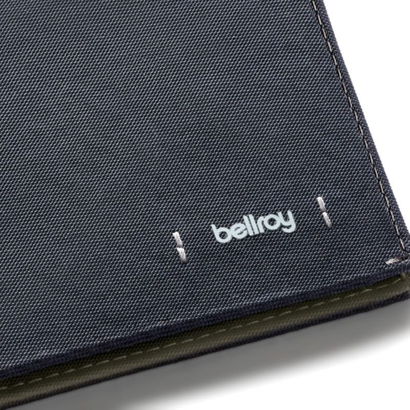 Bellroy Note Sleeve Woven RFID Protected Charcoal Seager Inc