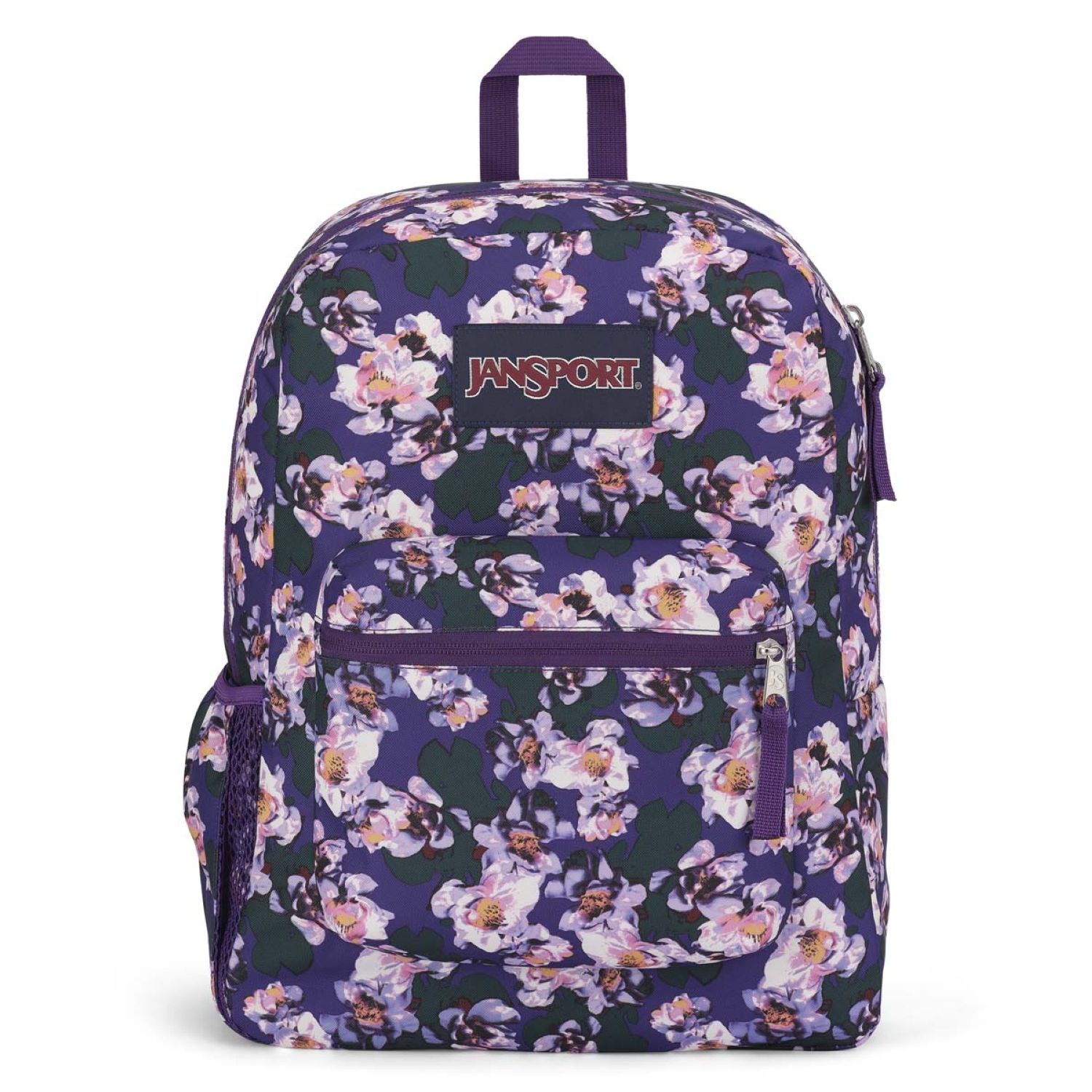 Jansport Cross Town Backpack - Purple Petals - Seager Inc