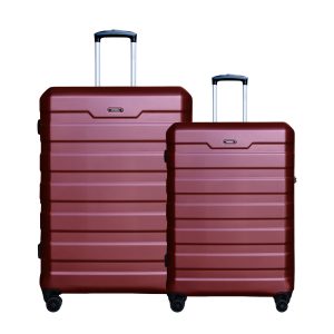 london fog luggage rose gold