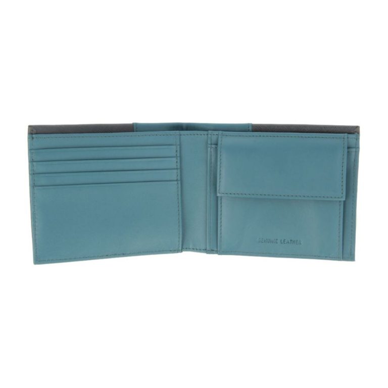 Crossing Invention Bi-Fold Wallet With Coin Pouch RFID - Shaded Spruce ...