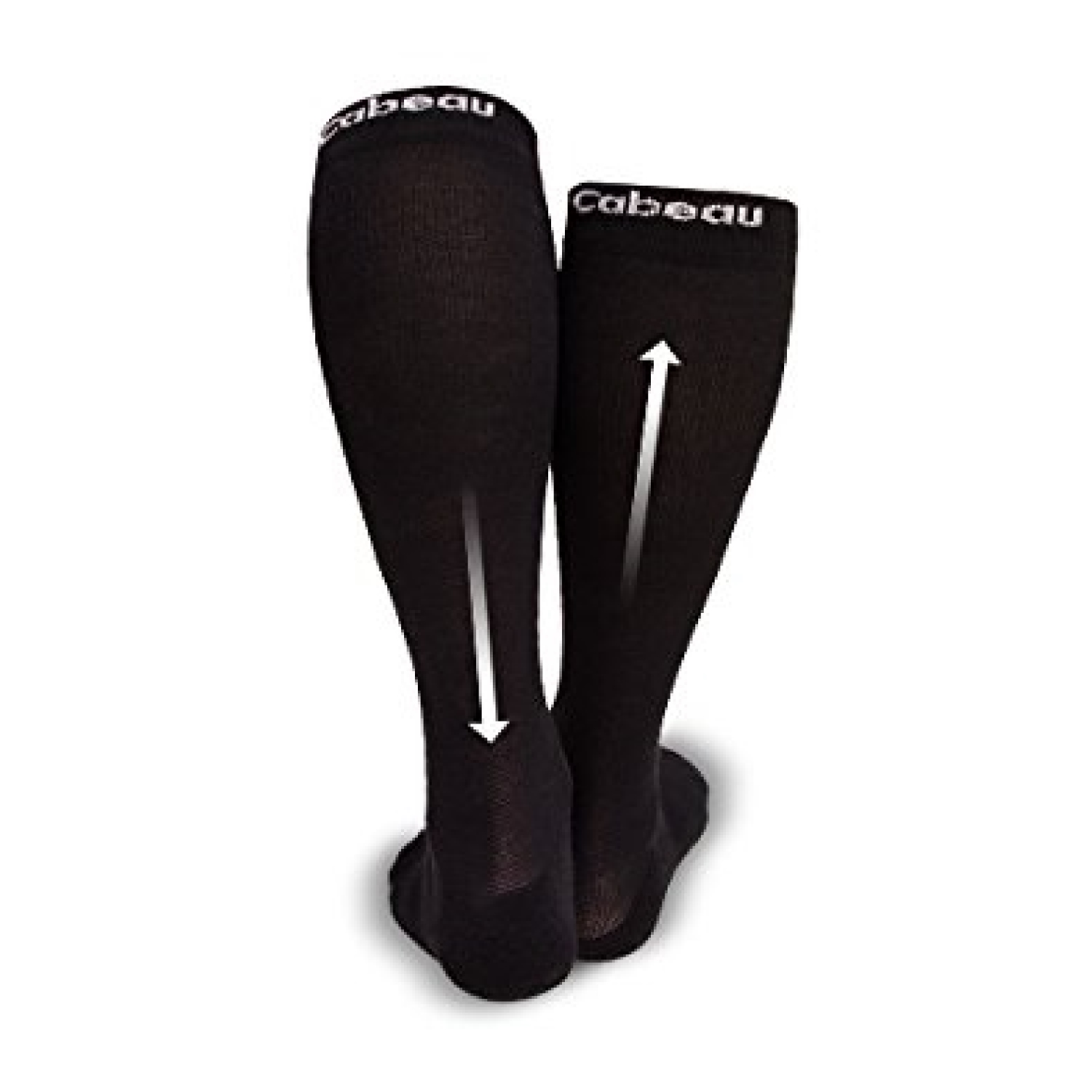 Cabeau Bamboo Compression Socks M/L-Black - Seager Inc