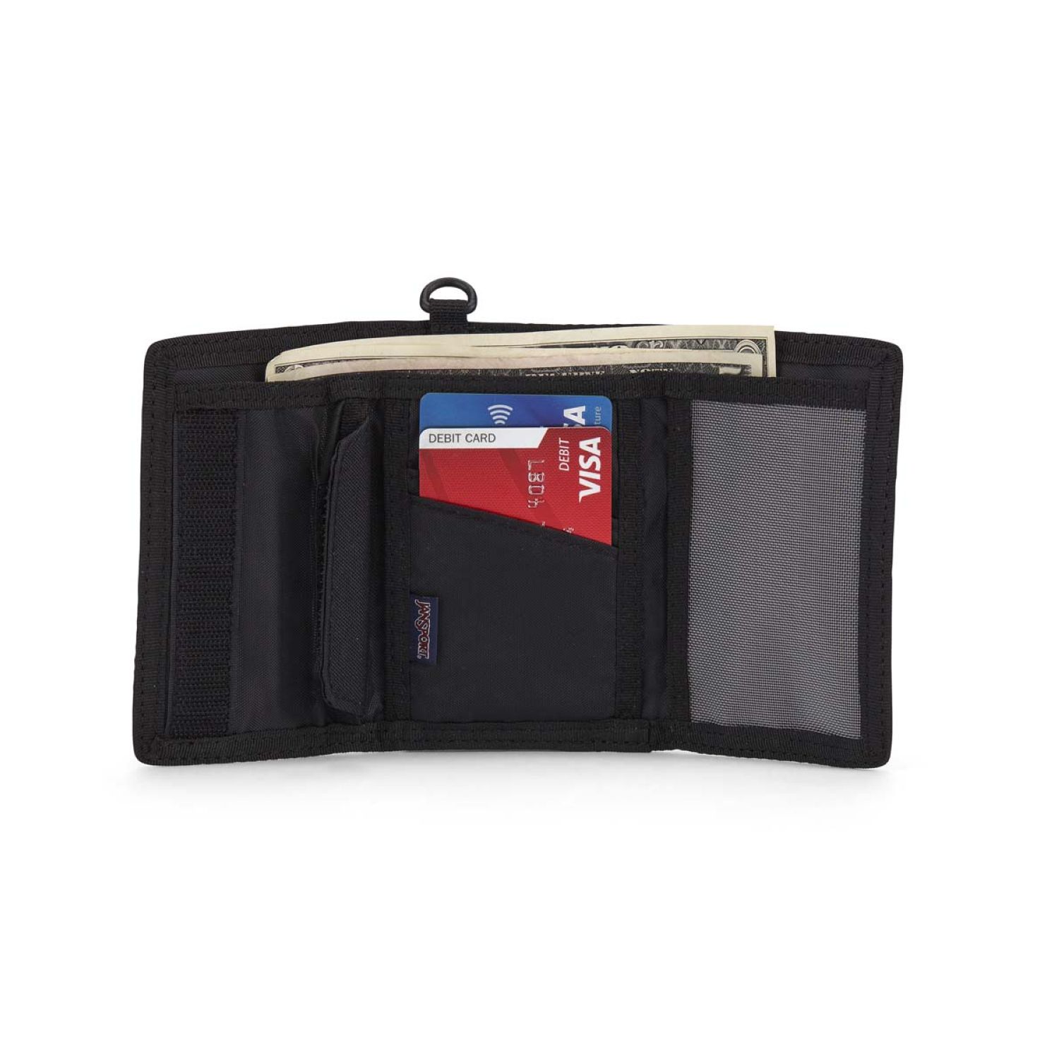 Jansport Core Trifold Wallet Black