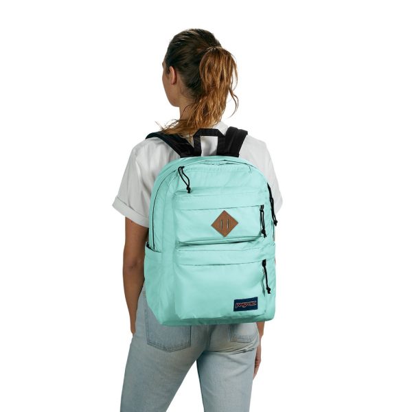 Jansport Double Break Backpack Blue Light Seager Inc