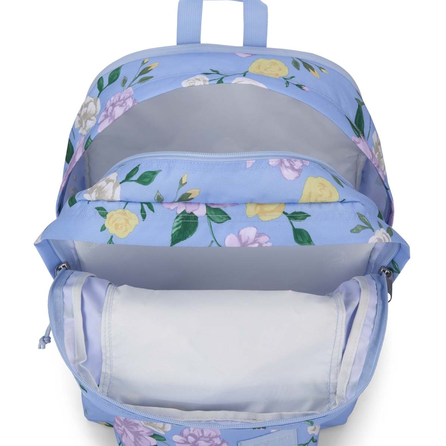 Jansport blue outlet floral backpack