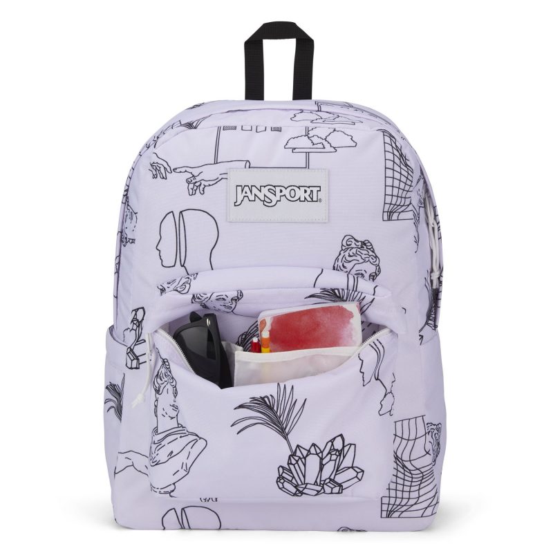 Jansport Superbreak Backpack - Color Me Vaporwave - Seager Inc