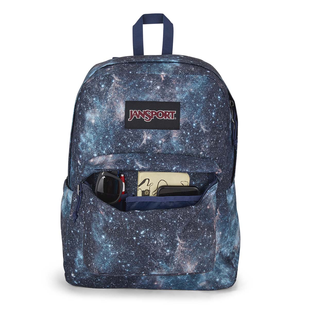 Jansport blue galaxy backpack hotsell