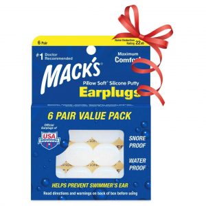 Mack's Pillow Soft Silicone Earplugs - 6 Pair, Value Pack – The Original  Moldable Silicone Putty Ear Plugs for Sleeping, Snoring, Swimming, Travel